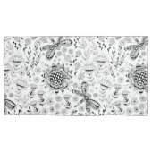 トンボと花 枕カバー (正面左)