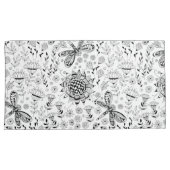 トンボと花 枕カバー (正面右)