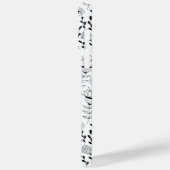 トンボと花 Case-Mate iPhoneケース (裏面 / 左)