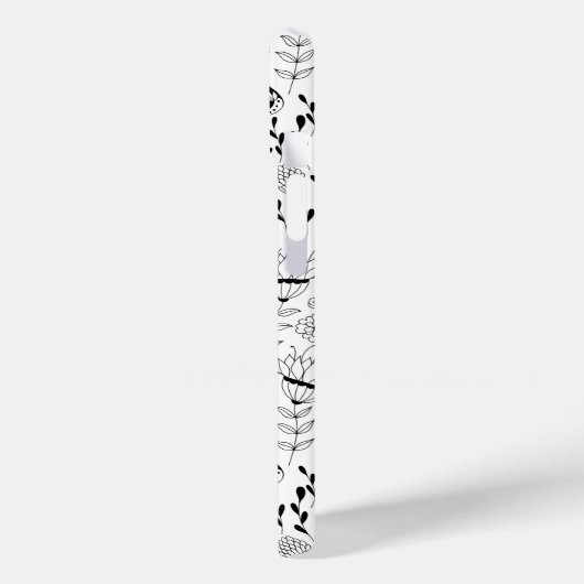 トンボと花 Case-Mate iPhoneケース (裏面 / 左)