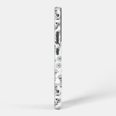 トンボと花 SAMSUNG GALAXYケース (右側面)