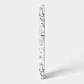 トンボと花 SAMSUNG GALAXYケース (左側面)