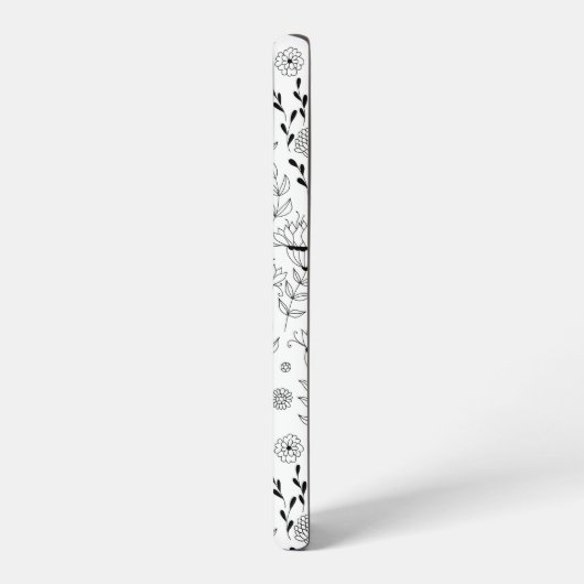 トンボと花 SAMSUNG GALAXYケース (左側面)