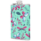 トンボと蝶 フラスク (左)