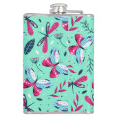 トンボと蝶 フラスク (裏面)