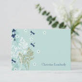 トンボと野原のカスタマイズステーショナリー 招待状 (スタンド正面)