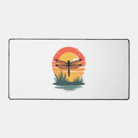 トンボになれなければ常に自分でいなさい デスクマット (正面)