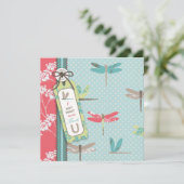 トンボによってはTYの正方形が夢を見ます サンキューカード (スタンド正面)