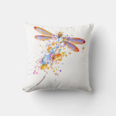 トンボのしぶき クッション (正面)