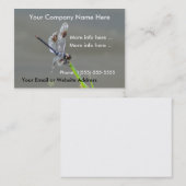 トンボのイトトンボの名刺 名刺 (正面/裏面)