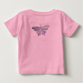 トンボのイラストアート ベビーTシャツ (裏面)