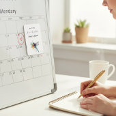 トンボのウェディング、カスタム・セーブ・ザ・デート・ステッカー マグネット