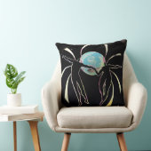 トンボのカップルの枕 クッション (椅子)