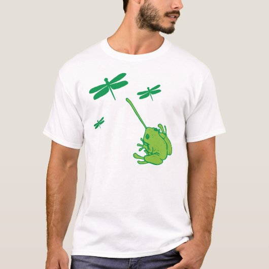 トンボのキャッチャー Tシャツ (正面)