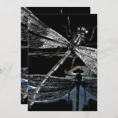 トンボのキャンバスギフト |かわいいトンボデザイン (正面/裏面)