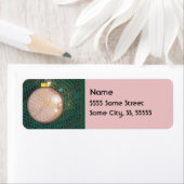 トンボのクリスマスオーナメント ラベル (インサイチュ)