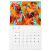 トンボのコレクションのカレンダーのカスタム カレンダー (2月 2026)