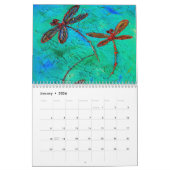 トンボのコレクションのカレンダーのカスタム カレンダー (1月 2026)
