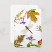 トンボのサンキューカード サンキューカード (正面/裏面)