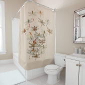 トンボのシャワーカーテン シャワーカーテン (インサイチュ)