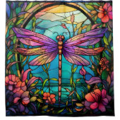 トンボのシャワーカーテン シャワーカーテン (正面)