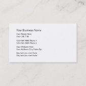 トンボのシルエットの名刺 名刺 (裏面)