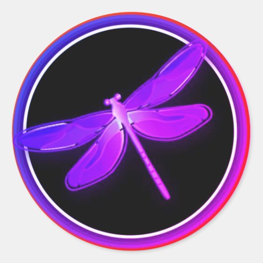 トンボのシール ラウンドシール (正面)