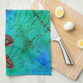 トンボのダンス キッチンタオル (四つ折り)