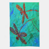 トンボのダンス キッチンタオル (縦)