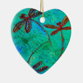 トンボのダンス セラミックオーナメント (右)