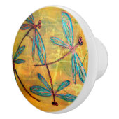 トンボのダンス セラミックノブ (右)