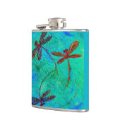 トンボのダンス フラスク (左)