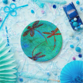 トンボのダンス ペーパープレート (パーティー)