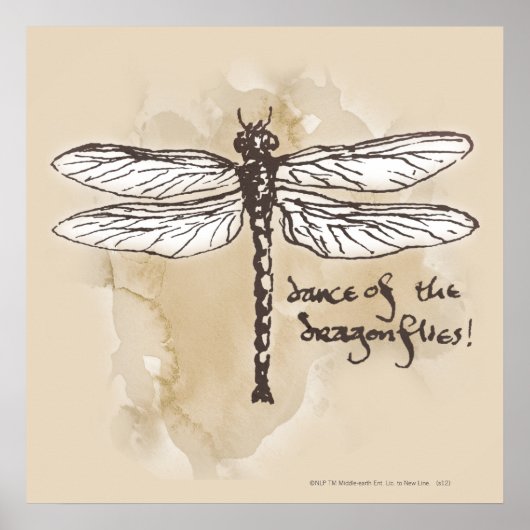 トンボのダンス ポスター (正面)