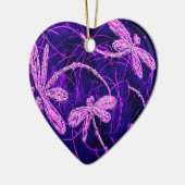 トンボのディスコのクリスマスオーナメント セラミックオーナメント (左)