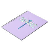 トンボのドットアート ノートブック (左側)