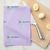 トンボのドット キッチンタオル (四つ折り)