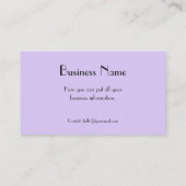 トンボのドット 名刺 (裏面)