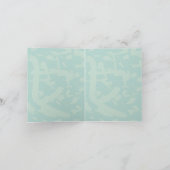 トンボのハッピーバースデーのカスタマイズ可能なカード カード (内部)