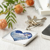 トンボのハートの詩 キーホルダー (側面)