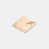 トンボのフリル ポストイット (アングル)