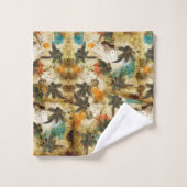 トンボのフリ素朴ット  バスタオルセット (ウォッシュタオル)