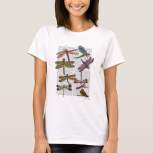 トンボのプリント3 Tシャツ