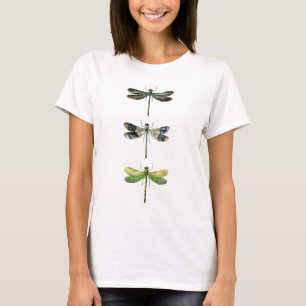 トンボのプリント3 Tシャツ