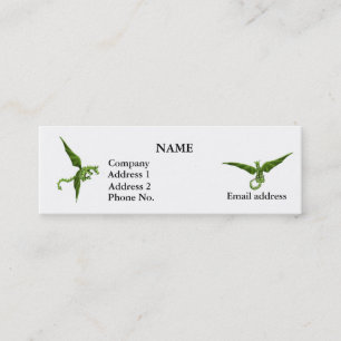 トンボのプロフィールカード スキニー名刺