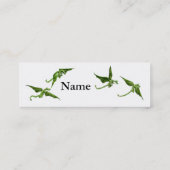 トンボのプロフィールカード スキニー名刺 (裏面)