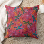 トンボのホットフューシャ クッション (ブランケット)