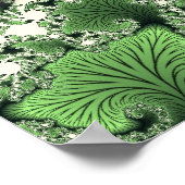 トンボのポスター（緑） ポスター (角)