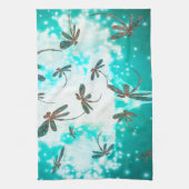 トンボの光の木 キッチンタオル (縦)