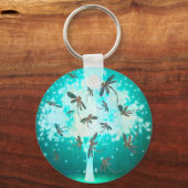 トンボの光の木 キーホルダー (正面)